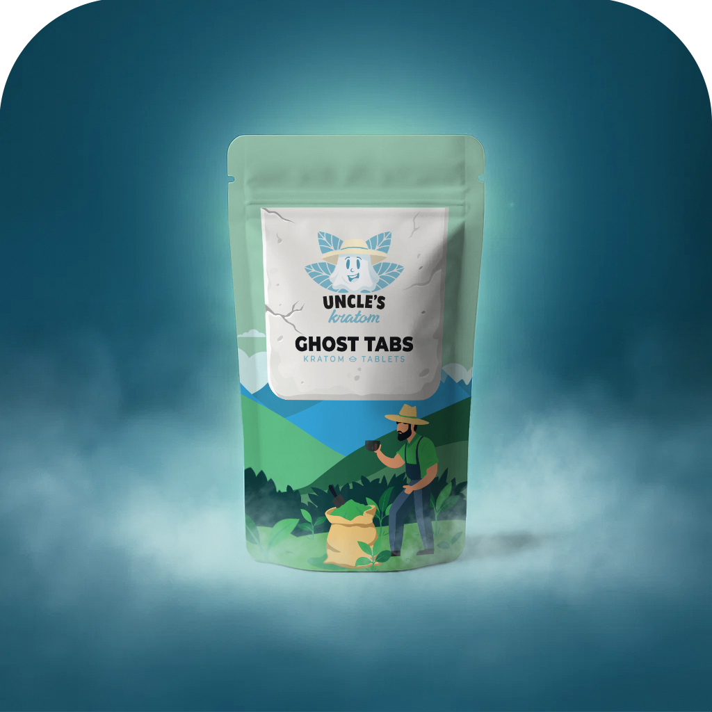 Ghost "White" Kratom - Tabletas